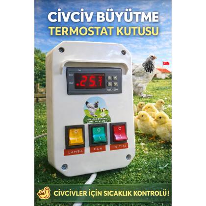 Civciv Büyütme Termostat Kutusu
